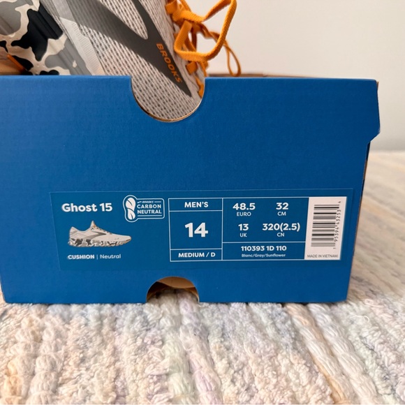 Brooks Ghost 15
Size 14 - Picture 9 of 10